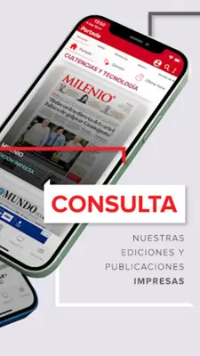 Milenio android App screenshot 2